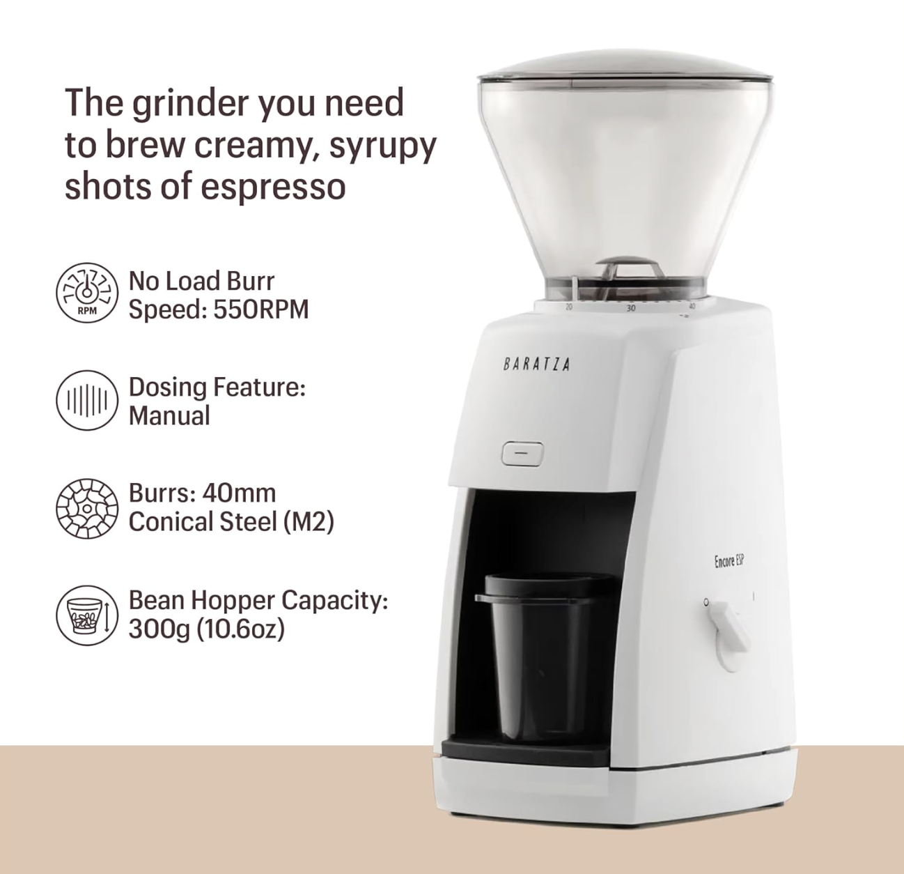 Baratza Encore ESP Espresso Grinder